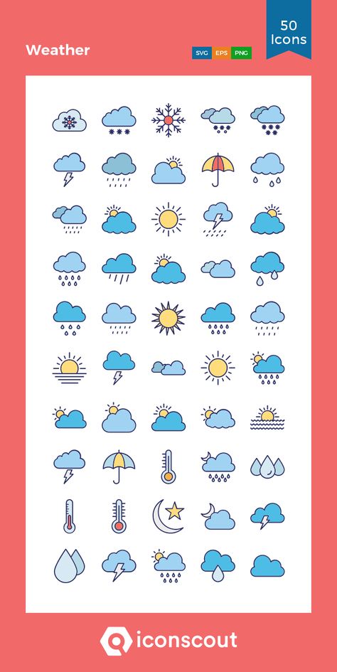 Cute Weather Icons, Weather Icon, Weather Symbols, Drawing Tutorials For Beginners, Bullet Planner, Weather Icons, Doodle Fonts, Doodle Icon, Little Doodles