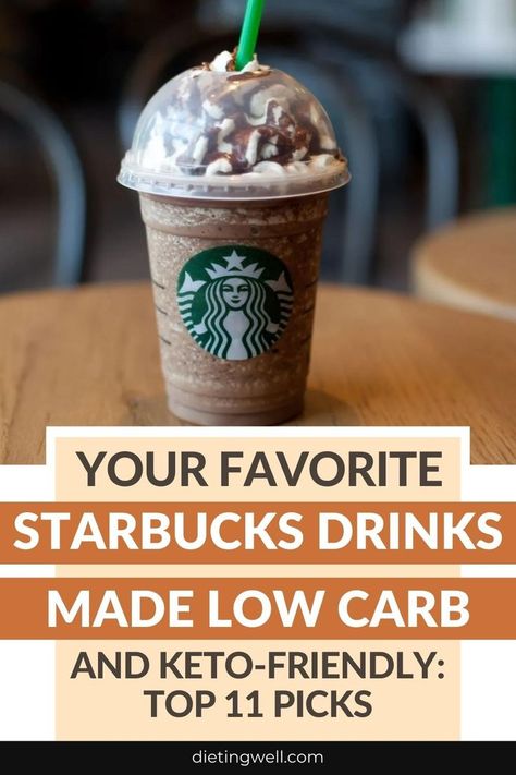 Missing your Starbucks drinks on keto? No worries! Check out our Top 11 keto-friendly picks. ☕️🥤 #KetoStarbucks #KetoDrinks #LowCarbOptions Keto Coffee Recipes Starbucks, Keto Starbucks Drinks Iced Coffee Low Carb, Keto Starbucks Frappuccino, Optavia Approved Starbucks Drinks, Keri Starbucks Drinks, Low Calorie Frappe Starbucks, Starbucks Keto Drinks Iced Coffee, Zero Sugar Starbucks Drinks, Dunkin Keto Iced Coffee