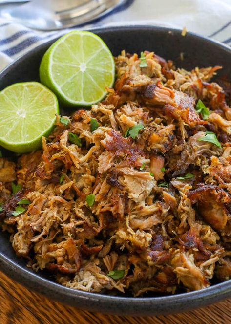 Pork Roast Tacos Crock Pots, Carnitas Pork Loin, Pork Loin Recipes Mexican, Boneless Pork Butts In The Crock Pot, Pork Loin Carnitas, Crockpot Carnitas Recipes, Carnitas Recipes, Carnitas Crockpot, Crockpot Carnitas