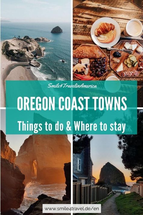 15+ Oregon Coast Towns you cannot miss! Planning a roadtrip along the Oregn Coast? Save this pin for the most charming Oregon coast towns, things to do and best places to stay between Astoria and Brookings. Things To Do Oregon Coast, 3 Day Oregon Coast Roadtrip, What To Wear Oregon Coast Summer, Best Oregon Coast Towns, North Oregon Coast, Camping Oregon, Oregon Roadtrip, Oregon Coast Roadtrip, Oregon Coast Camping