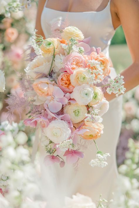 Love Is In Full Bloom, Bridal Bouquet Classic, Fifty Flowers, Classic Wedding Inspiration, Spring Inspo, Wildflower Wedding, Coast Wedding, In Full Bloom, Sunshine Coast