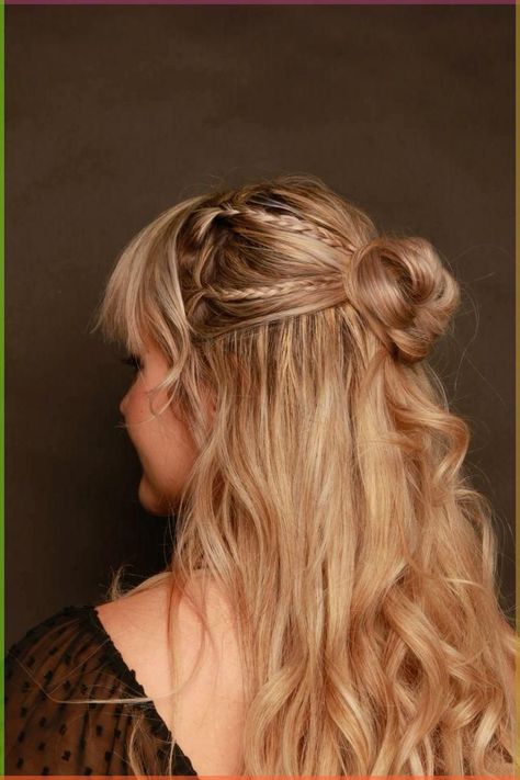 Bridesmaid Hair Wavy Half UpBraids Into A Half Up Half DownHair Down Bun On Top Half UpHomecoming Half Up Half DownFall Wedding Hairstyles Bridesmaid Short HairHalf Up Wavy Hairstyles Short HairFringe Half Up Half DownHalf Up Half Down Braid Short HairHair Wedding Guest Half UpEasyHomecomingHairstyles HocoHairstylesForLongHair MediumLengthHocoHairstyles Hair Wedding Guest Half Up, Messy Braid Half Up Half Down, Half Up Wavy Hairstyles Wedding, Hoco Hairstyles For Shoulder Length Hair, Half Up Bun With Braid, Half Up Half Down Wedding Hair With Fringe, Half Up Knot Long Hair, Bridesmaid Hairstyles Half Up Bun, Messy Hair Half Up Half Down