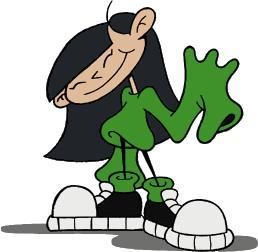 Kuki Sanban (Numbuh 3) (Codename: Kids Next Door) (c) Mr. Warburton, Curious Pictures, Cartoon Network & Warner Bros. Television Numbuh 3, Codename Kids Next Door, Rainbow Monkey, Kids Next Door, A Cartoon Character, 90s Cartoons, Cartoon Gifs, Cartoon Girl, Iron Age