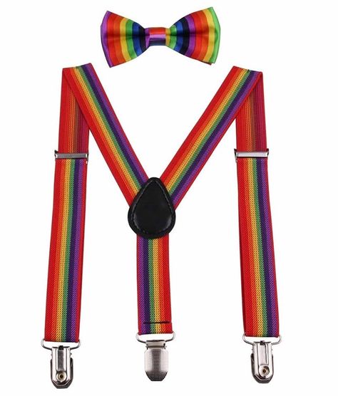 There’s nothing cuter than a young man in a suspender and bow tie set! We have multiple colors available so check our bio for our link! #suspenderset #bowtie #childrensboutique #honeysuckle #pridemonth #rainbow Rainbow Braces, Rainbow Bow, Elastic Belt, Lgbt Pride, Suspenders, Rainbow Colors, Body Shapes, Bow Tie, Color Splash