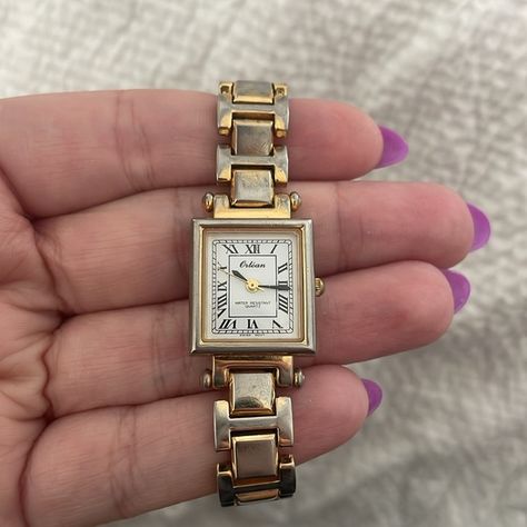 Vintage Orléan Two-Tone Watch Toned Women, Looking For Something, The Watch, Two Tone Watch, Cartier, Two Tone, Spain, Fashion Tips, Clothes Design