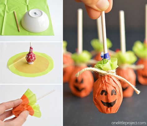 Pumpkin Lolly Pops Halloween Lollies, Pumpkin Candy Holder, Halloween Classroom Decorations, Halloween School Treats, Halloween Class Party, Dulces Halloween, Halloween Crafts For Toddlers, Halloween Classroom, Halloween Templates