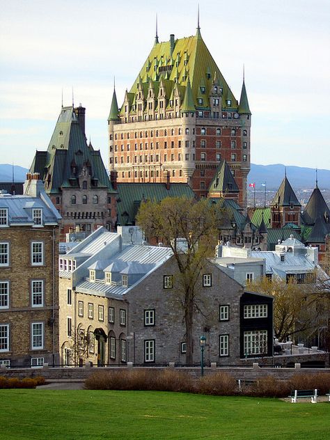 Quebec City, Quebec, Canada Chateau Frontenac, Quebec City Canada, Old Quebec, Eastern Canada, O Canada, Beautiful Castles, Quebec City, Quebec Canada, City Buildings