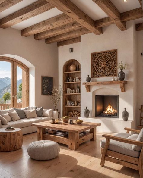 White And Brown Interior Design Living Rooms, Southwest Beach Decor, Southwest House Decor, Santa Fe Living Room Southwest Style, South Western Interior Design, Modern Southwest Living Room, Desert Aesthetic Decor, Modern Desert Home Interiors, Mexican House Interior