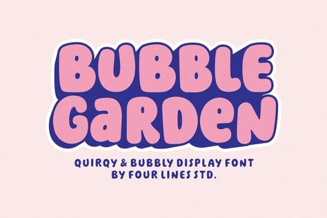 Introducing “Bubble Garden” Font – Where Whimsy Meets Readability! Bubbling with Charm: “Bubble Garden” captures the essence of joy and creativity. Its rounded, bubble-inspired letters are like a burst of laughter on your screen or paper. Whether it’s for party invitations, children’s books, social media content, posters, sticker, thubnail or anything that needs a dose […] The post Bubble Garden Fo... Cursive Letters Font, Font Wallpaper, Garden Font, Bubble Letter Fonts, Bubble Font, Font Bubble, Groovy Font, Kid Fonts, Online Fonts