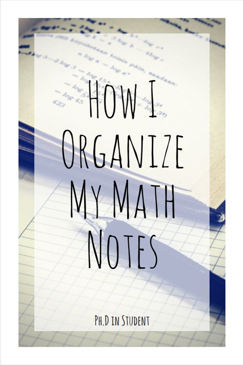 How I Organize My Notes for Math - A Ph.D in Student - Writing notes for math isn't the same as writing notes for English or other studies. You need to make sure that when you get home, you can understand what you've written down! This includes step-by-step directions and making sure your directions are easy for you to understand! - A blog for non-traditional, working, parent, returning, and adult college students. Notetaking Methods College Students, Flash Cards Ideas Study Math, How To Understand Math, Note Making Ideas Student, College Algebra Notes, Maths Notes Ideas, How To Organize Notes, How To Take Math Notes, Maths Notes Aesthetic