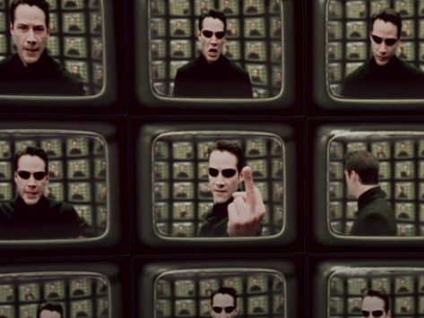 Neo Matrix Aesthetic, The Matrix 1999, Neo Matrix, Matrix 1999, Matrix Neo, There Is No Spoon, The Matrix, Sci Fi Movies, Keanu Reeves