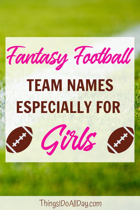 Fantasy Draft Party Ideas, Funny Names For Boys, Football Team Names Ideas, Funny Team Names Ideas, Fantasy League Names, Funny Names For Girls, Funny Football Team Names, Unique Team Names, Fantasy Football Names Funny