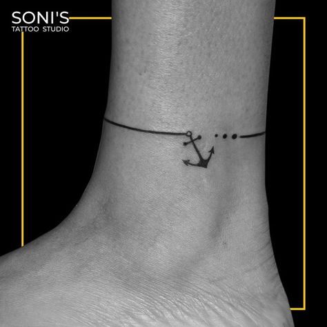 Anchor Simple Tattoo, Wrist Anchor Tattoo, Anchor Tattoo With Words, Anchor Wrist Tattoos For Women, Anchor Wrist Tattoo, Mini Anchor Tattoo, Delicate Anchor Tattoo, Cute Anchor Tattoos, Tattoo Anchor Women