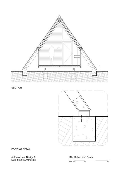 Hut Design Ideas, Kimo Estate, A Frame Design, Pyramid House, Casa Hobbit, A Frame Tent, Triangle House, Hut House, A Frame Cabins