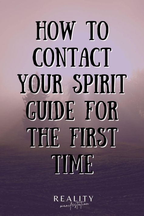 If you've ever wondered if your spirit guides are real, or are unsure of how to contact them then discover for yourself how to communicate with your spirit guides in just 5 simple steps designed for beginners. #SpiritGuides #SpiritGuideCommunication #SpiritGuideMessages Spirit Guide Signs, Spirit Guide Messages, Spirit Guides Meditation, Psychic Development Learning, Spirit Messages, Spiritual Awakening Signs, Spirit Communication, Angel Guide, Energy Healing Spirituality