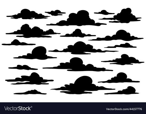 Cloud Vector Illustration, Cloud Illustration, Cloud Vector, Png Images, Design Elements, White Background, Vector Images, Vector Free, Vector Illustration