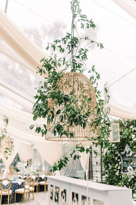 Vine-Covered Wicker Pendant Lamps Industrial Wedding Decor, Luxury Weddings Reception, Palmetto Bluff, Wedding Themes Winter, Jekyll Island, St Simons Island, St Simons, Wedding Lanterns, Wedding Tent