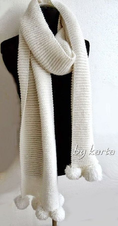 Knitted white scarf on a mannequin Mufflers For Women, Wool Scarf Aesthetic, Anya Photo, Muffler Knitting, Knitted Muffler, White Crochet Scarf, Crochet Muffler, Scarf Aesthetic, Knitting Gloves