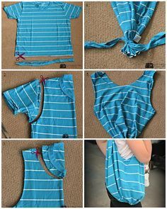 #DIY: No Sew Handbag Out of Your Old T-Shirt Sew Handbag, Sac Diy, Diy Clothes Refashion, Diy Clothes Videos, Upcycle Sewing, Shirt Diy, Kleidung Diy, غرفة ملابس, Tshirt Bag