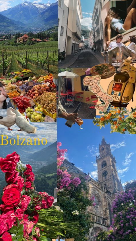 Italian summer, mountains in Bolzano Bolzano Italy, Summer Dates, Travel Bucket, Travel Bucket List, Italy Travel, Italy, Travel