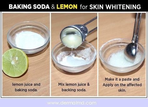 Benefits Of Baking Soda, Skin Lightening Diy, Baking Soda Face, Natural Skin Lightening, Baking Soda Benefits, Best Baking, Baking Soda And Lemon, Face Pack, Baking Soda Uses