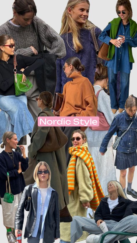 Nordic Style Nordic Outfit, Winter Fits, Cozy Outfit, Warm Outfits, Outfit Inspo Fall, Style Outfits, Nordic Style, Aesthetic Fashion, Minimalist Fashion