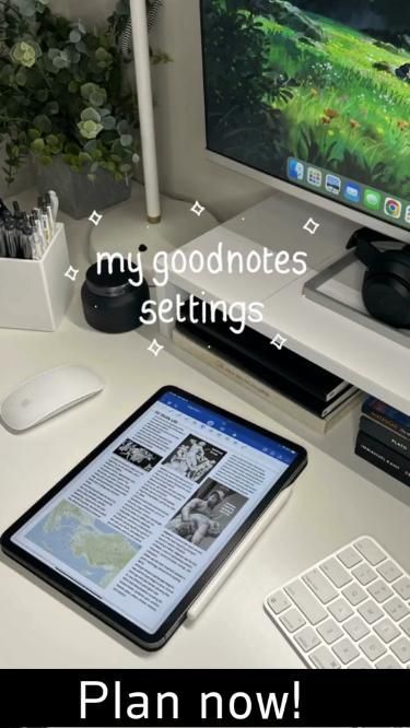 ✨ my goodnotes settings✨ This is how I take my notes on the Goodnotes6 app! diyplannernotebooklayout #productplannerprintable🌼 Stickers For Goodnotes Png, College Ipad, Study Planner Free, Study Planner Printable Free, Notes Icon, Digital Stickers For Goodnotes, Student Apps, Stickers For Goodnotes, Recipe Book Templates