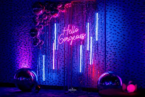 Glow Getter: 7 Event Design Ideas for a Neon-Themed Party | BizBash Event Design Ideas, Neon Birthday Party, Glow Birthday Party, 21st Bday Ideas, Glow Getter, Neon Birthday, Glow Birthday, Georgia Aquarium, Bright Design