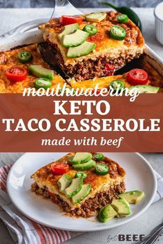 Best Keto Taco Casserole, Keto Taco Lasagna Recipe, Keto Taco Fiesta Bubble Up Casserole, Keto Mexican Casserole Recipes, Whole 30 Taco Casserole, Keto Dinner Recipes For Company, Taco Bake Low Carb, Potluck Keto Recipes, Keto Taco Casserole Recipes