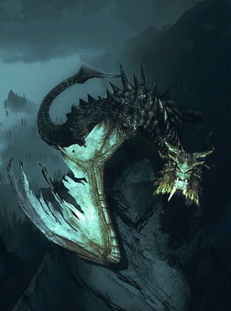 Skyrim Dragon- Paarthurnax Paarthurnax Skyrim, Beautiful Dovahkiin, Skyrim Tattoo, Skyrim Dragon, Elder Scrolls Games, Skyrim Art, Elder Scrolls Art, Elder Scrolls Skyrim, Elder Scrolls V Skyrim