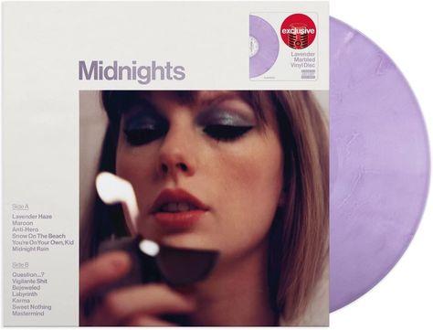 Midnights Lavender Edition, Taylor Swift Midnights, Album Sleeves, Music Writing, Universal Music Group, Taylor Swift Concert, Blue Vinyl, Taylor Swift Album, Johnny Cash