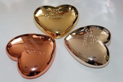 Too Faced Love Light Prismatic Highlighter Two Faced Highlighter Heart, Too Faced Highlighter Heart, Two Faced Highlighter, Two Faced Makeup, Highlighter Swatches, Too Faced Highlighter, Blinded By The Light, Two Faced, Light Rays