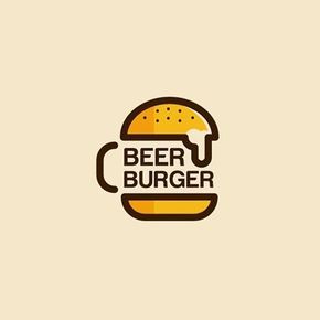 Us Logo Design, 80s Arcade, Burger Logo, Us Logo, Beer Burger, Truck Logo, Logo Personal, Gfx Design, Inspiration Logo Design