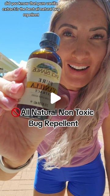 Lauren Gallegos on Instagram: "I love using this all summer! I mix one part vanilla extract to four parts water in a spray bottle. 
#nontoxicliving  #naturalbugrepellent  #allnaturalingredients  #holisticwellness" Mosquito Repellent Vanilla Extract, Vanilla Extract Mosquito Repellant, Vanilla Mosquito Repellant, Vanilla Bug Spray Recipe, Vanilla Extract Bug Repellent, Mosquito Repellent Homemade, Bug Spray Recipe, Mosquito Spray, Natural Bug Repellent