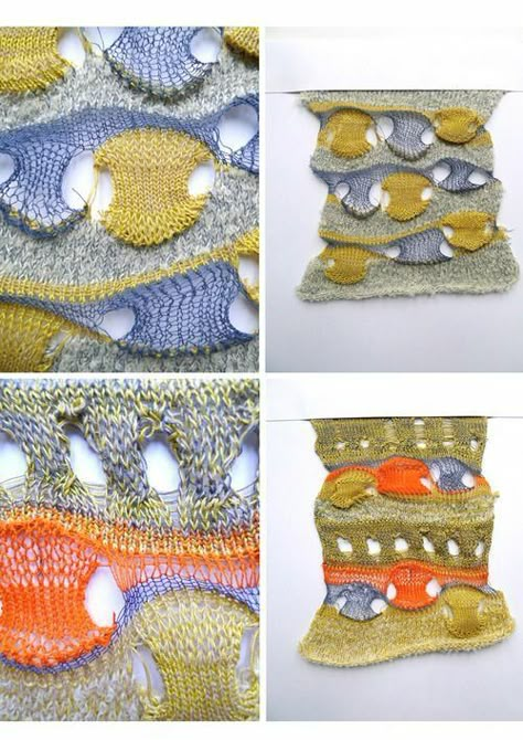 Partial Knitting, Knit Samples, Knitting Short Rows, Machine Knit, Creative Textiles, Knitting Machine Patterns, Freeform Crochet, Knit Stitch Patterns, Knitting Machine