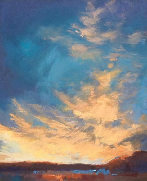 Drawing Sky, Oil Pastel Landscape, Orange Clouds, Sky Textures, Soft Pastels Drawing, Soft Pastel Art, Sky Art Painting, Night Sky Painting, Pastel Clouds