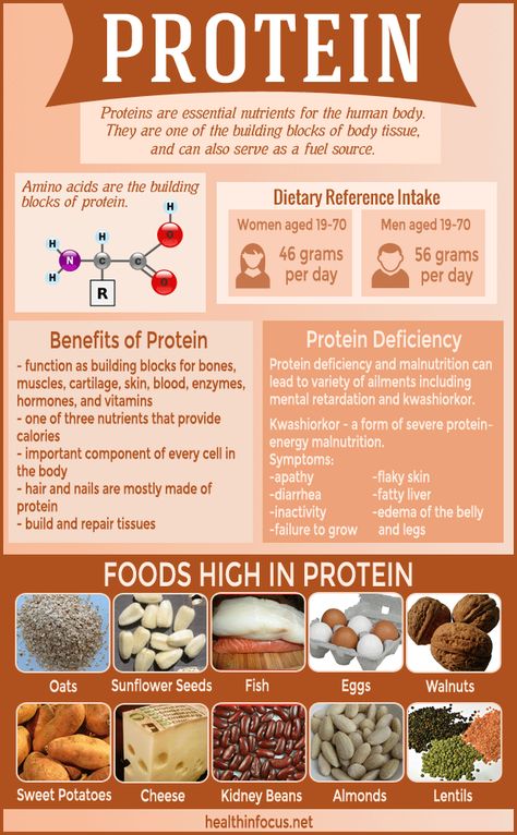 Herbs Health & Happiness 7 Signs Of Protein Deficiency Plus 10 Naturally Protein-Rich Foods - Herbs Health & Happiness Protein Infographic, Protein Deficiency, Seafood Meals, Food Nutrition Facts, Protein Rich Foods, Nutrition Education, Proper Nutrition, Protein Snacks, Healthy Nutrition