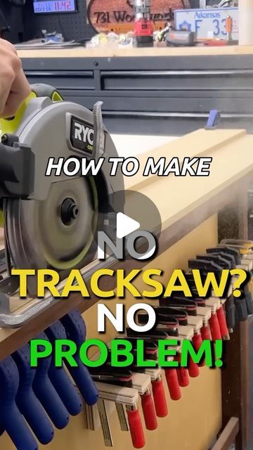 Track Saw Diy, Woodshop Ideas, Track Saw, Skil Saw, Hand Saw, Circular Saw, Woodworking Projects Diy, Woodworking Tips, Wood Shop