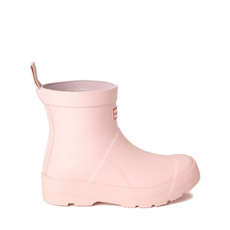 Hunter Play Rain Boot - Little Kid / Big Kid - Azalea Pink | Journeys Toddler Hunter Boots Outfit, Hunter Boots Outfit Spring, Toddler Hunter Boots, Kids Hunter Boots, Baby Rain Boots, Rainboots Outfit, Rain Boot Outfit, Girls Footwear, Hunter Boots Outfit