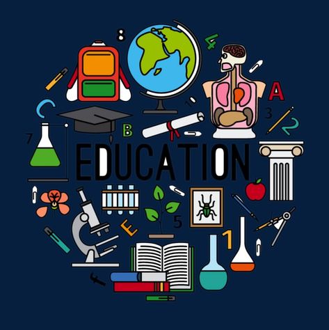 Education Creative, Education Clipart, Hand Drawn Elements, Education Logo, School Related, Secondary Education, Change Image, Png Transparent Background, Secondary School