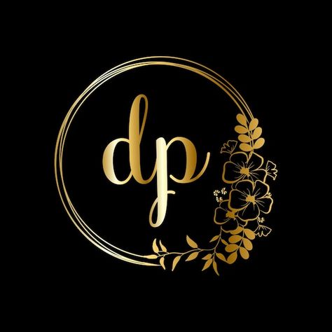 Dp initial logo wedding handwriting logo... | Premium Vector #Freepik #vector #art-logo #creative-logo #logo #minimal-logo Dp Initials Logo, Dp Logo Design, Wedding Handwriting, Wedding Initials Logo, Dp Logo, Handwriting Logo, Handwritten Logo, Logo Minimal, Initial Logo