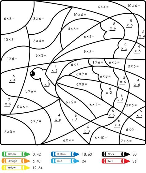 Education Coloring Pages - Free Printable Coloring Pages at ColoringOnly.Com Multiplication Color By Number Free Worksheets, Color Multiplication Worksheets, Multiplication Coloring Sheets Free, Colouring Math Worksheets, Colour By Multiplication, Multiplication Colouring Sheets, Color By Multiplication Worksheet, Color By Math Problem Free, Color By Multiplication Free