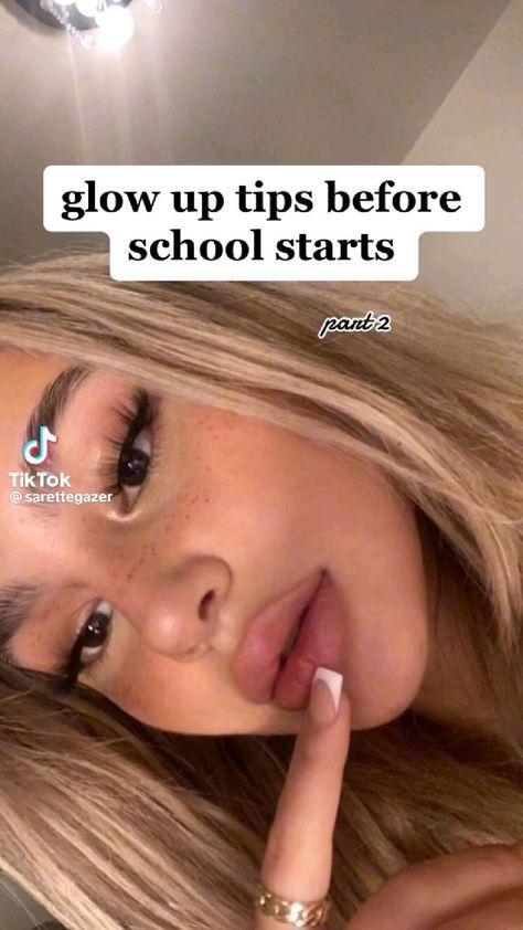 How To Look Pretty At School Tips, Glow Up Tips Body And Face, Glow Up Tips Before 8th Grade, How To Get Glow Up Before School, How To Glow Up Fast For School, Summer Glow Up Before School, How To Make Your Face Look Better, How To Look Good In School Tips, How To Get A Makeover