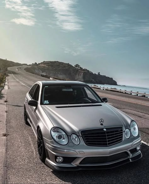 Mercedes W211 Wallpaper, W211 Mercedes, Mercedes Benz E55 Amg, Mercedes E55, Pictures Of Cars, Custom Mercedes, Mercedes Benz Wallpaper, Cool Truck Accessories, Mercedes Benz C240