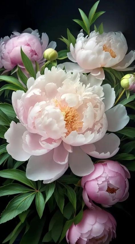 Pretty Flowers Photography, Peony Painting, Flower Art Images, Beautiful Flower Arrangements, Beautiful Flowers Pictures, Lovely Day, Peony Flower, Exotic Flowers, Flower Beauty