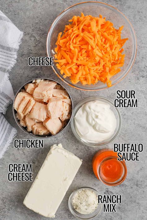 Dutch Oven Buffalo Chicken Dip, Easy Buffalo Chicken Dip Rotisserie, Layered Buffalo Chicken Dip Oven, Buffalo Chicken Dip No Crock Pot, Franks Buffalo Chicken Dip Oven, Buffalo Chicken Dip Ideas, Buffaloes Chicken Dip, Buffalo Chicken Dip With Ranch Seasoning, Stovetop Buffalo Chicken Dip