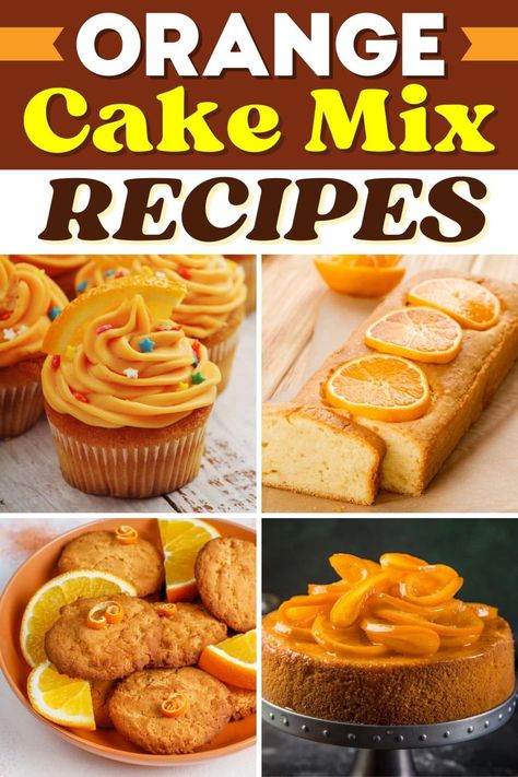 Zesty, fun, and perfect for summer, these orange cake mix recipes are ideal for when you're craving something sweet but don't have much time to spare. Cream Cheese Apple Pie Recipe, Orange Cake Mix Recipes, Cheese Apple Pie, Fresh Orange Cake, Duncan Hines Recipes, Orange Flavoured Cake, Box Mix Recipes, Delicious Orange Cake, Orange Pound Cake Recipe