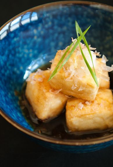 Izakaya Recipes, Yuba Recipe, Agedashi Tofu Recipe, Agadashi Tofu, Japanese Appetizer, Agedashi Tofu, Japanese Appetizers, Asian Appetizers, Easy Cook