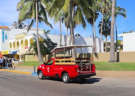 Getting around Mazatlán – Taxis, Ubers, Pulmonias, Buses and more Uber Black, Walkable Community, Private Driver, Uber Taxi, Cruise 2023, New Bus, Bus Stop, Red Truck, Gated Community