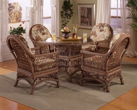 Wayfair Dining Table, Breakfast Nook Dining Set, Nook Dining Set, Dining Room Furniture Sets, Wicker Dining Set, Cane Furniture, Solid Wood Dining Set, Modern Dining Table, Wicker Furniture